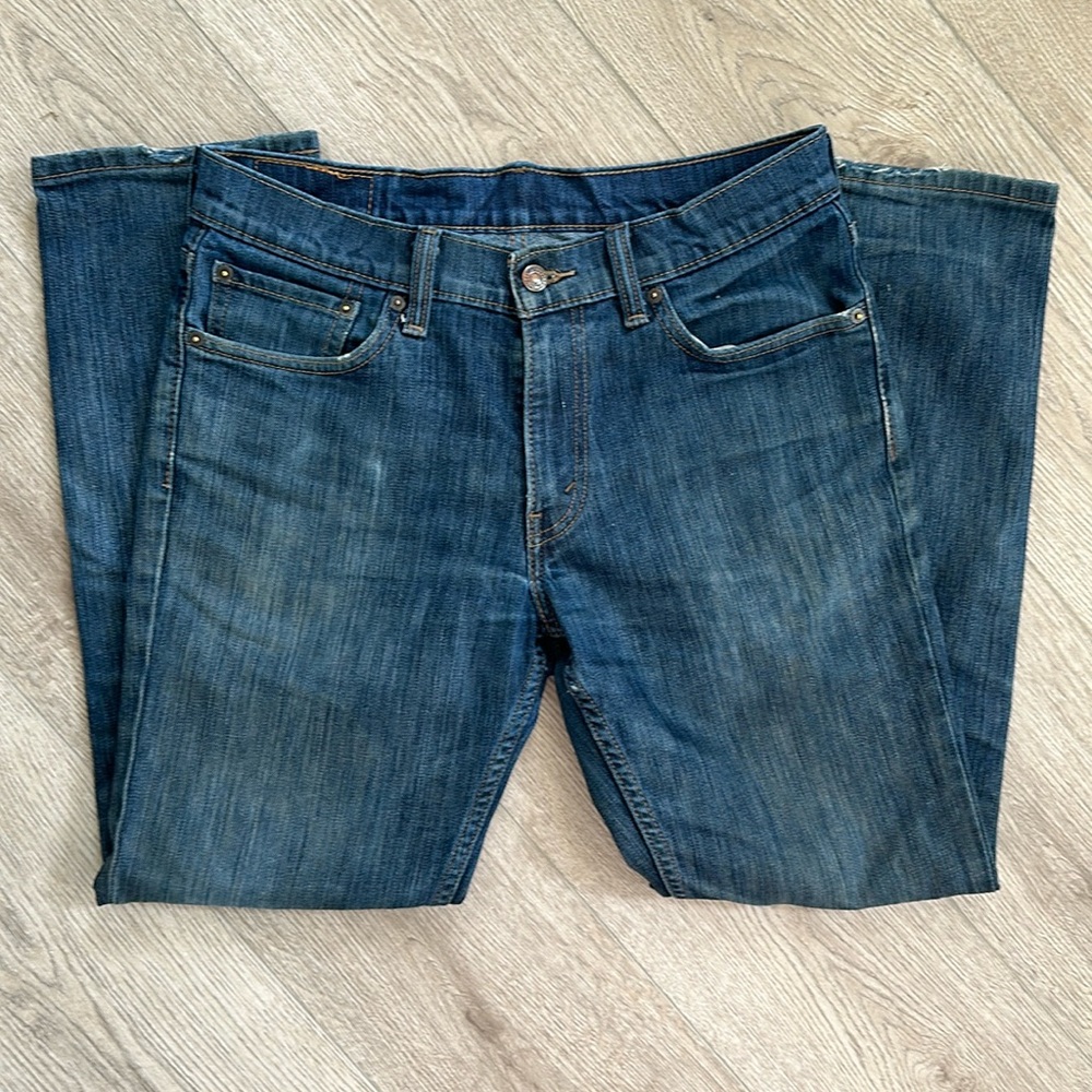 Mens Levi 511 blue jeans - Size 32x30